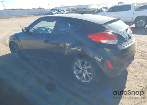 2017 Hyundai Veloster z USA, uszkodzony, nr VIN KMHTC6AD1HU316726